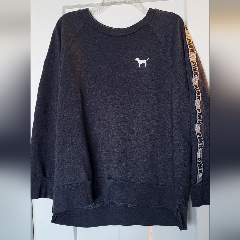 Victoria's Secret Pink Logo  Sweatshirt